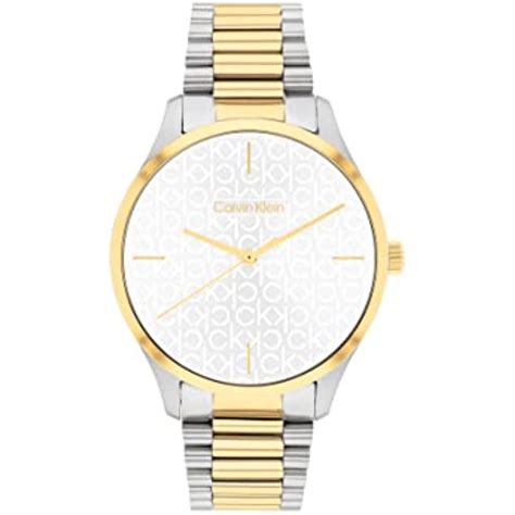 reloj calvin klein mujer plateado